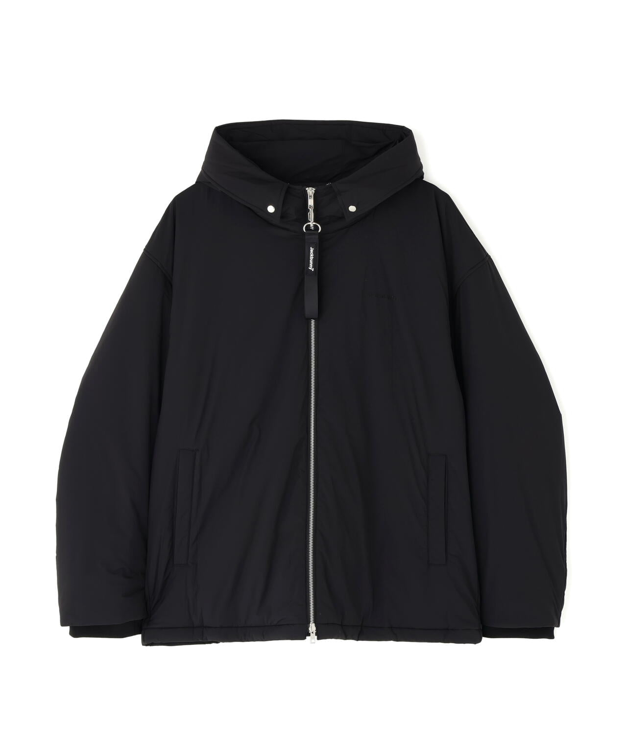 新品☆JACKBUNNY ナイロンタフタ 中綿ブルゾン　レディース サイズ1 黒 Jack Bunny!!（ジャックバニー） ブルゾン アウター 「Jack Bunny