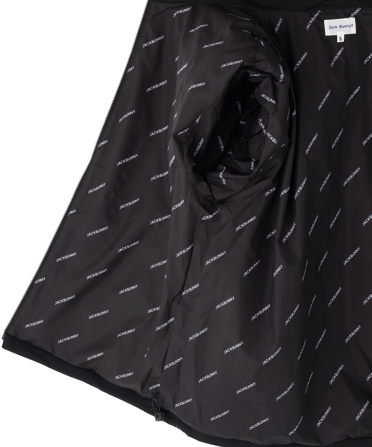 カレンダータフタ中綿フーディブルゾン