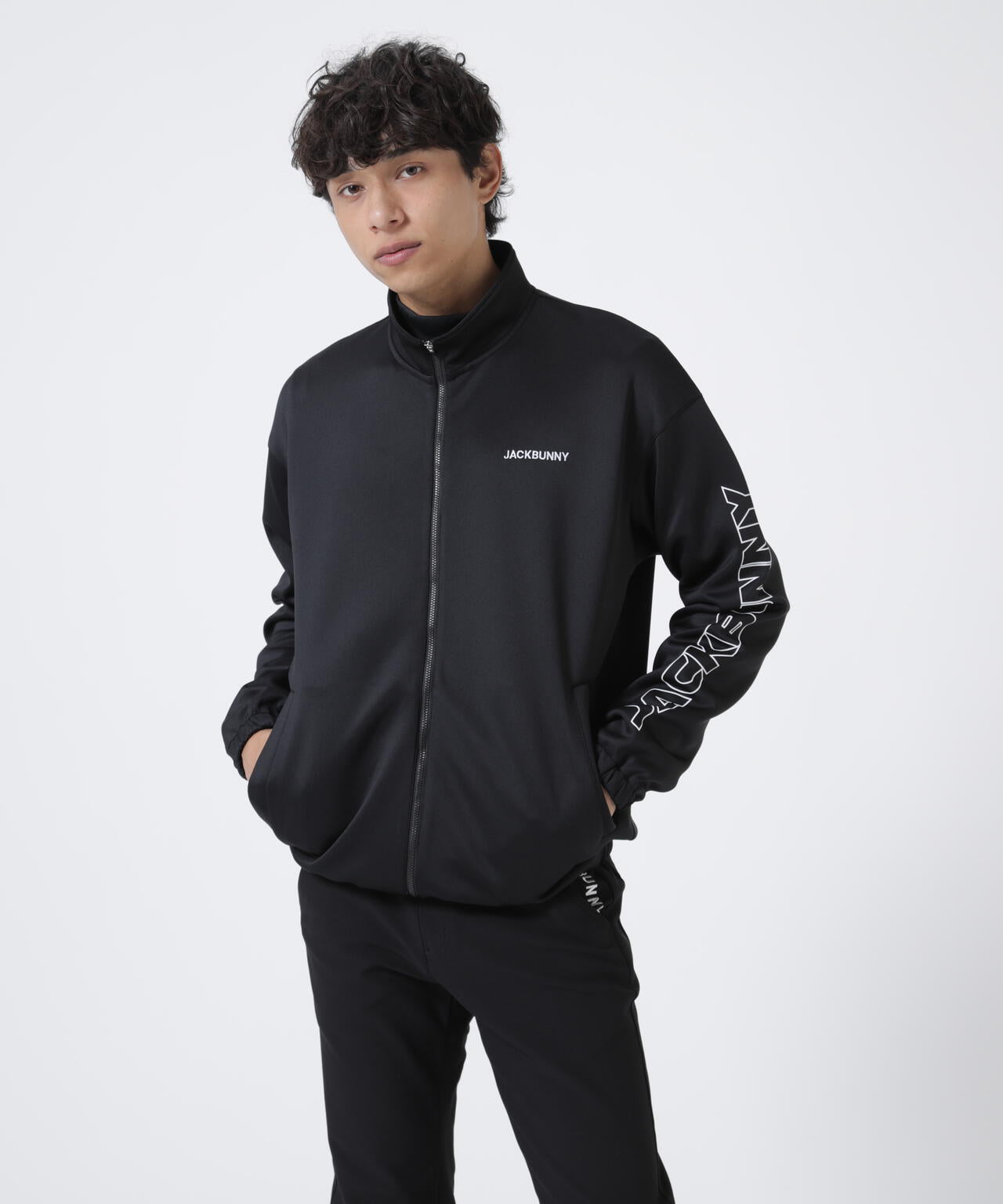 PEスムース ボンディング ツインブルゾン