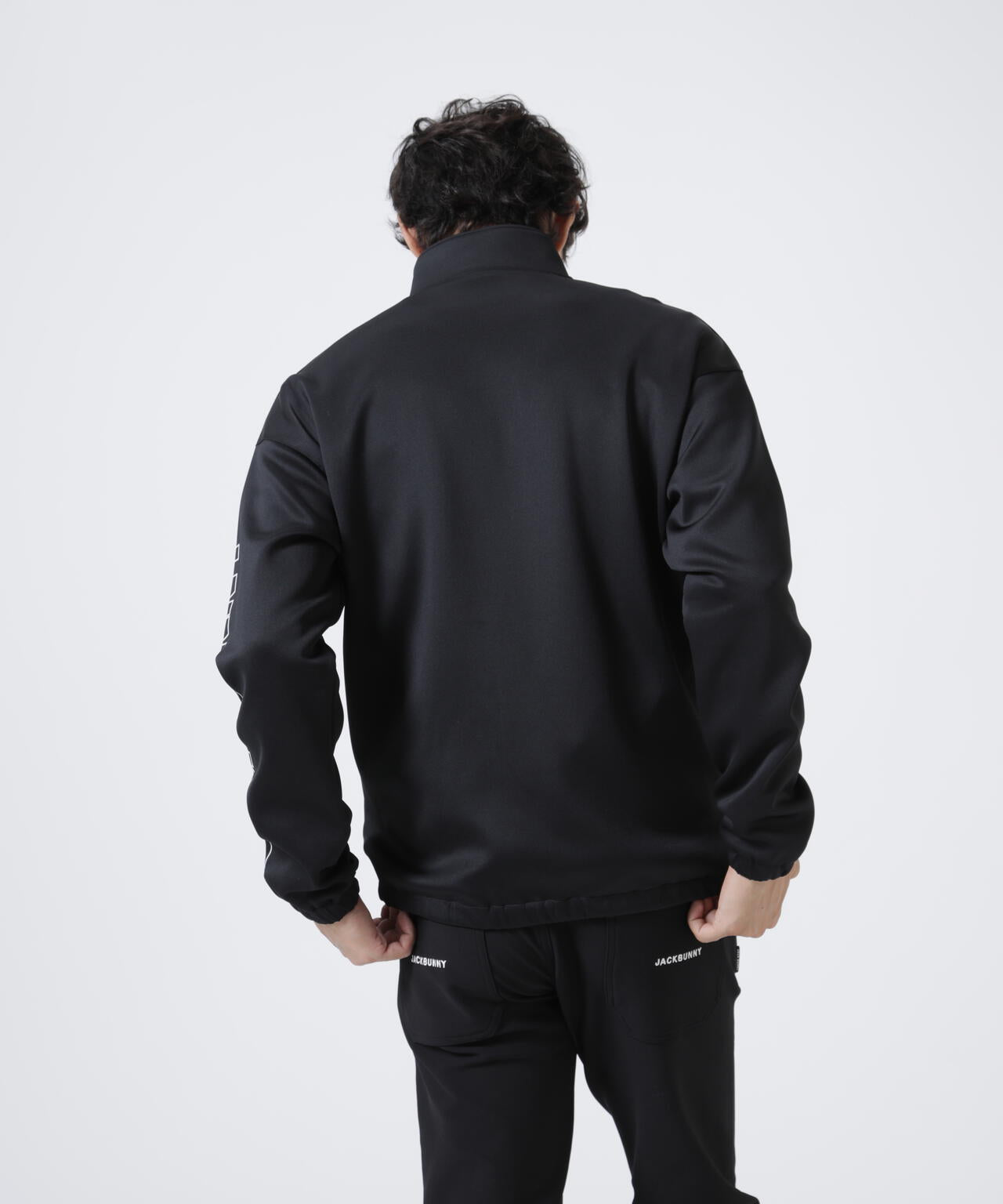 【新品未使用】JACK BUNNY（ジャックバニー） 中綿ブルゾン 黒 ブラック PEスムース ボンディング ツインブルゾン | Jack Bunny