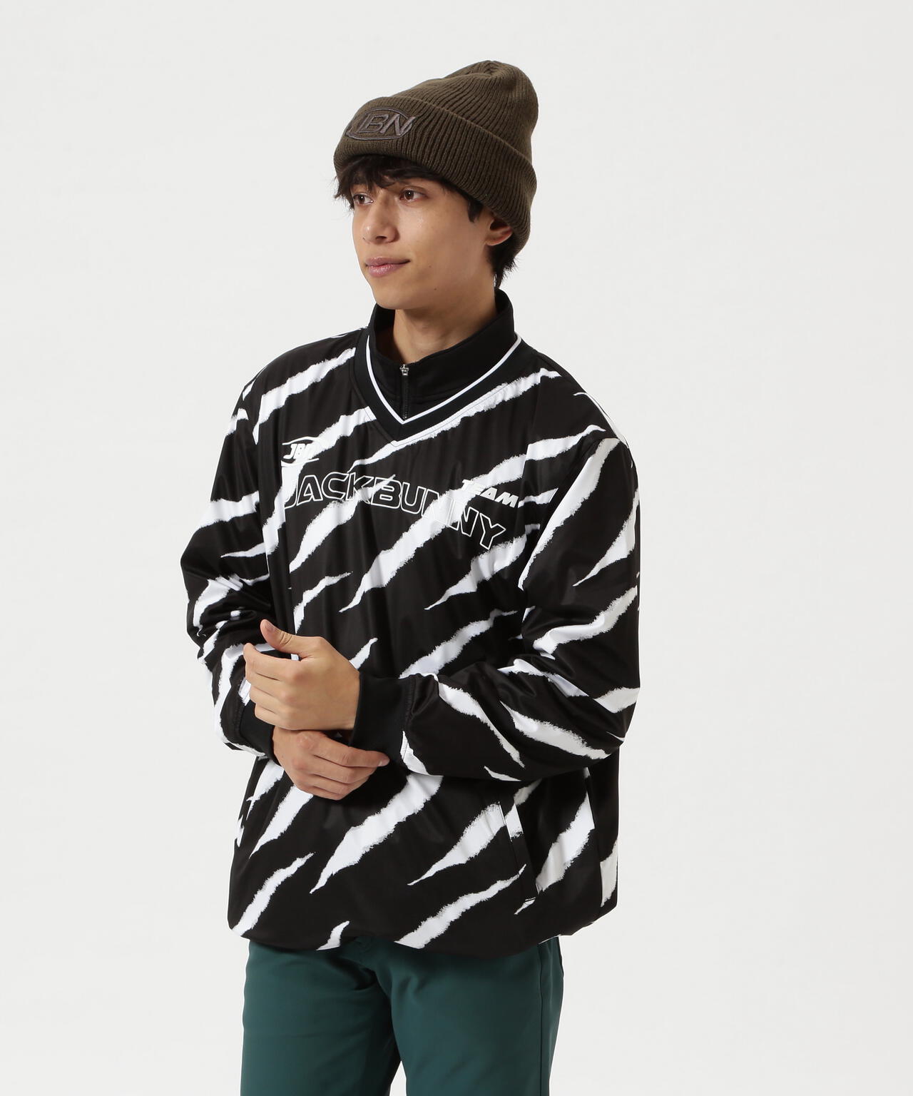 PEスムース ボンディング ツインブルゾン