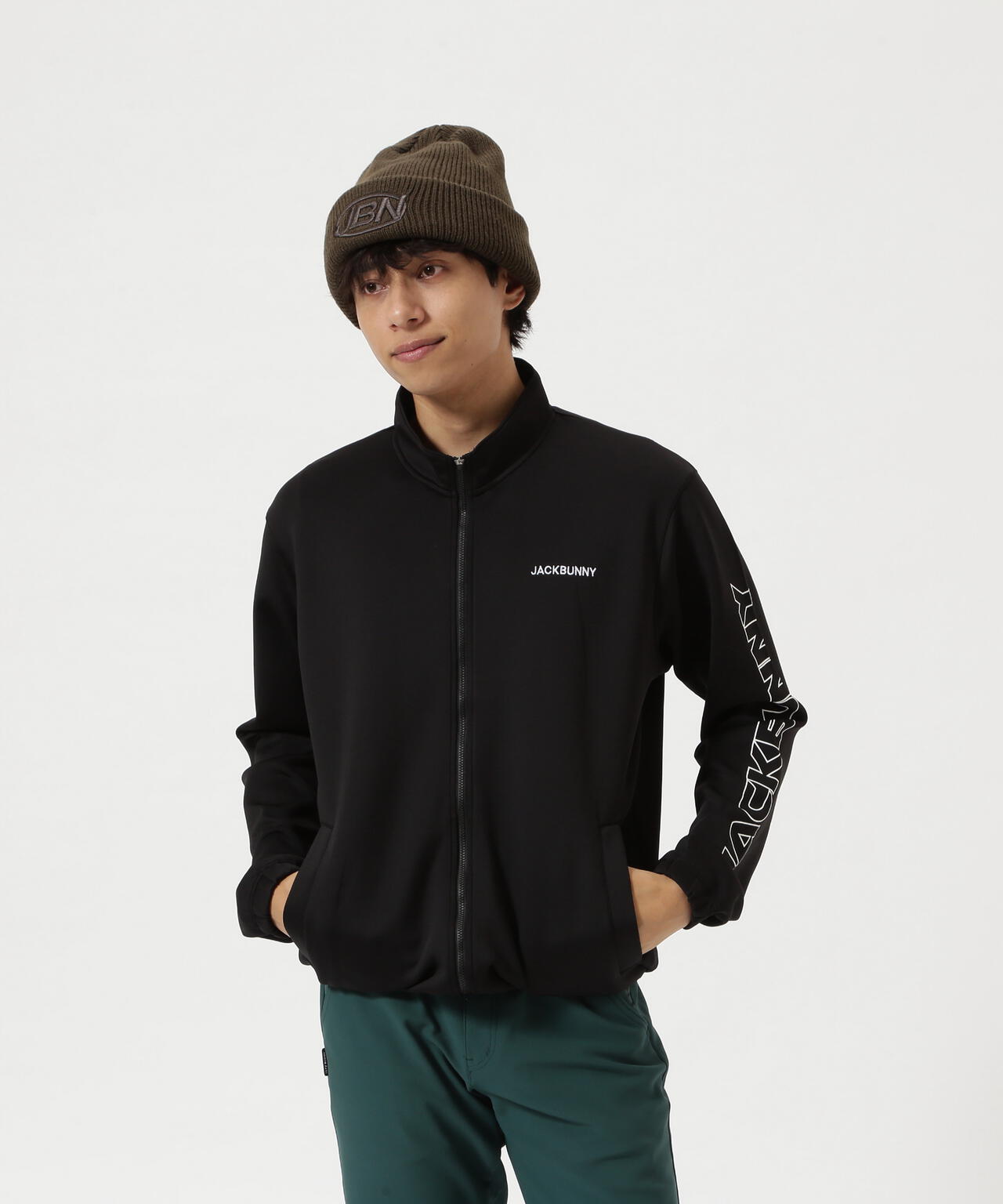 PEスムース ボンディング ツインブルゾン