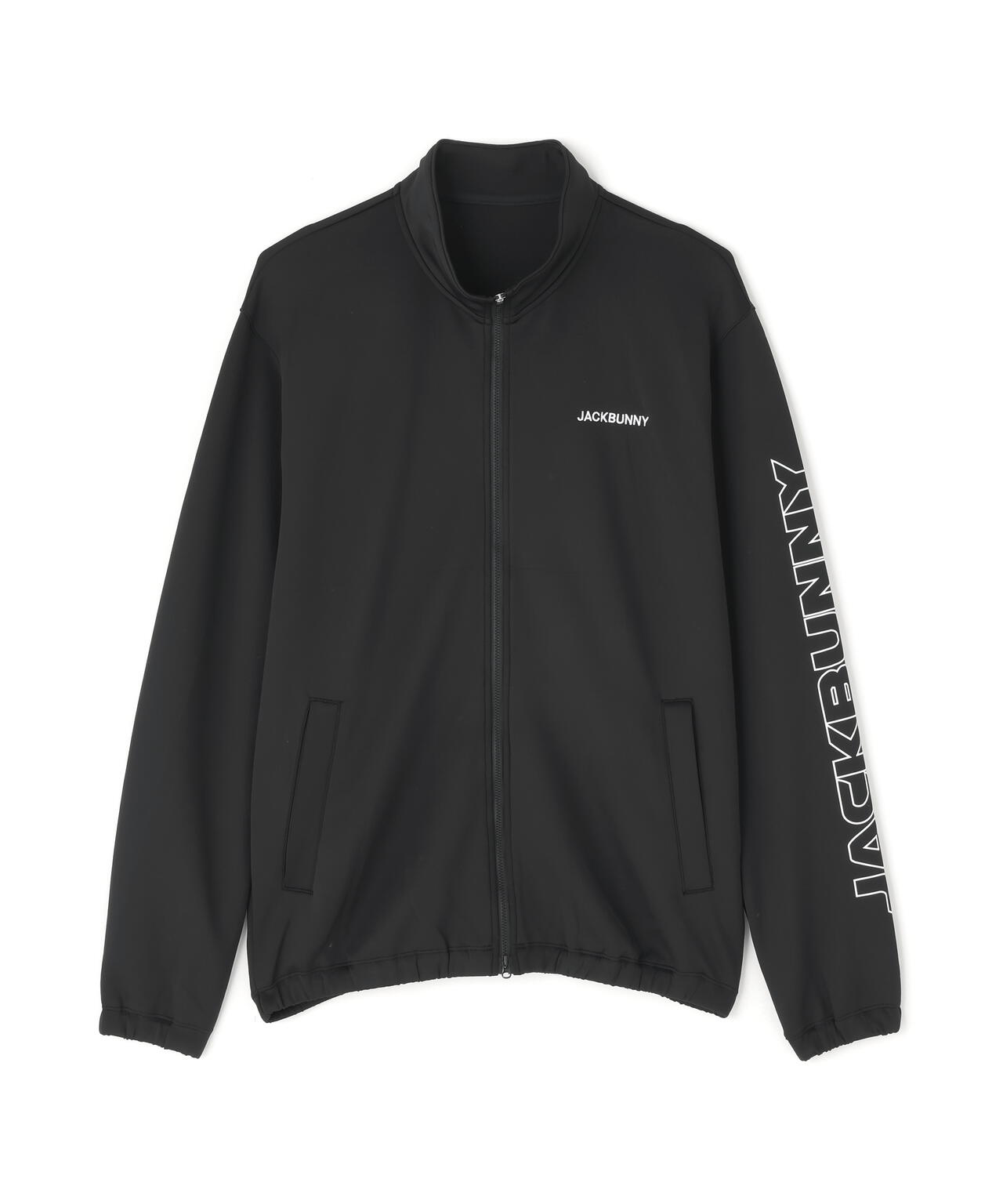 JACK BUNNY ブラックジャケット PEスムース ボンディング ツインブルゾン | Jack Bunny