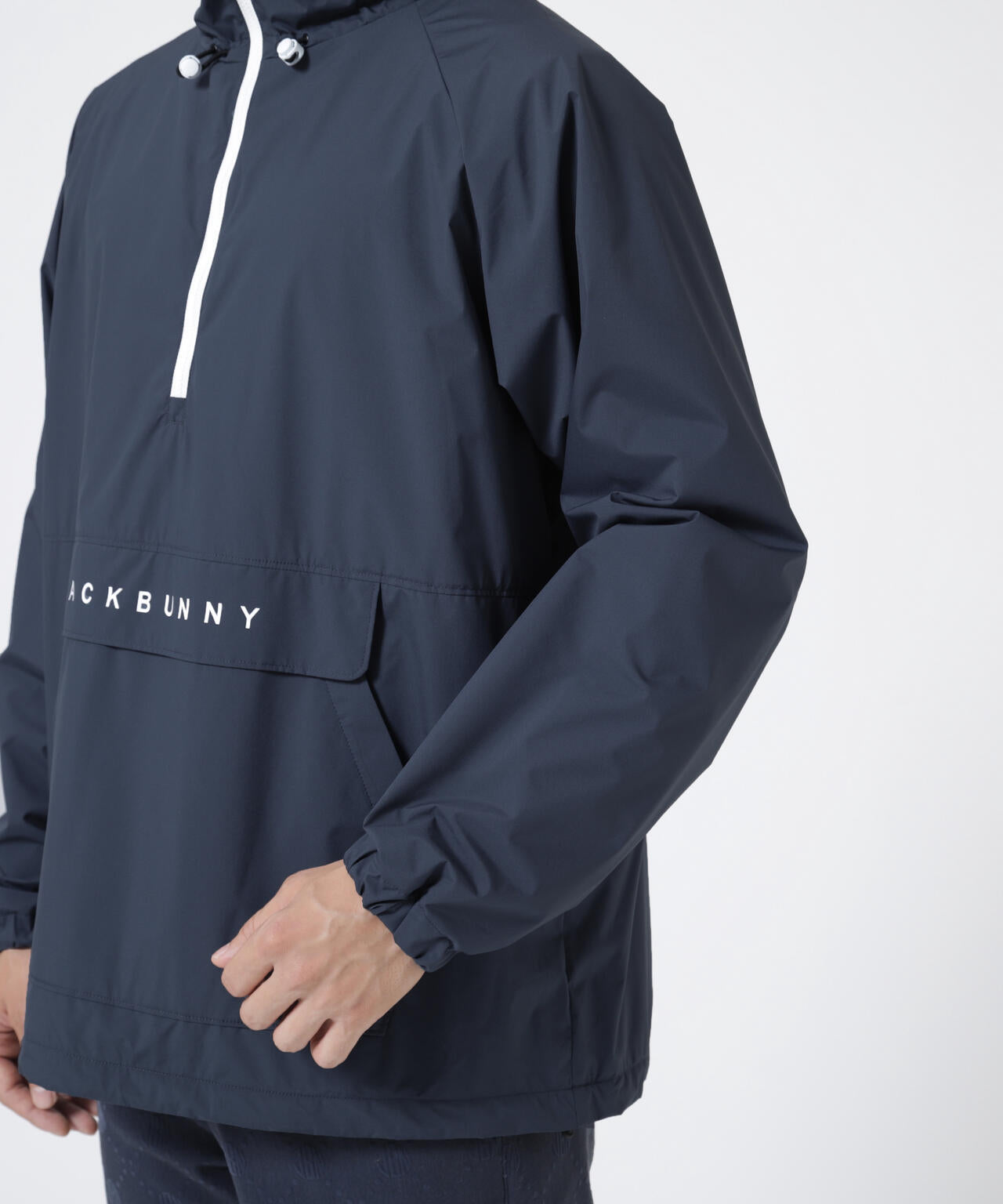 Octa裏地 ハーフジップブルゾン