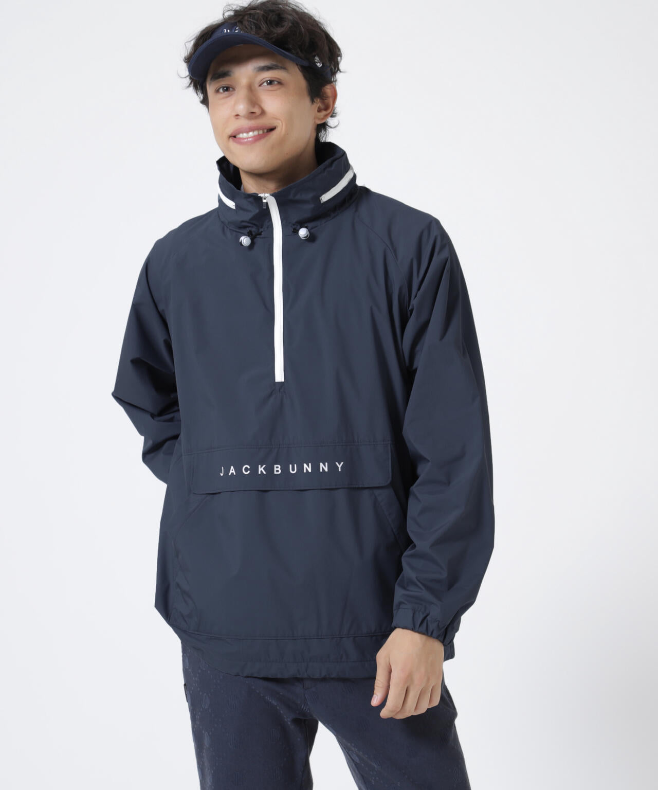 ハイブリッドオクタハーフジップブルゾン Octa裏地 ハーフジップブルゾン | Jack Bunny!!（ジャックバニー