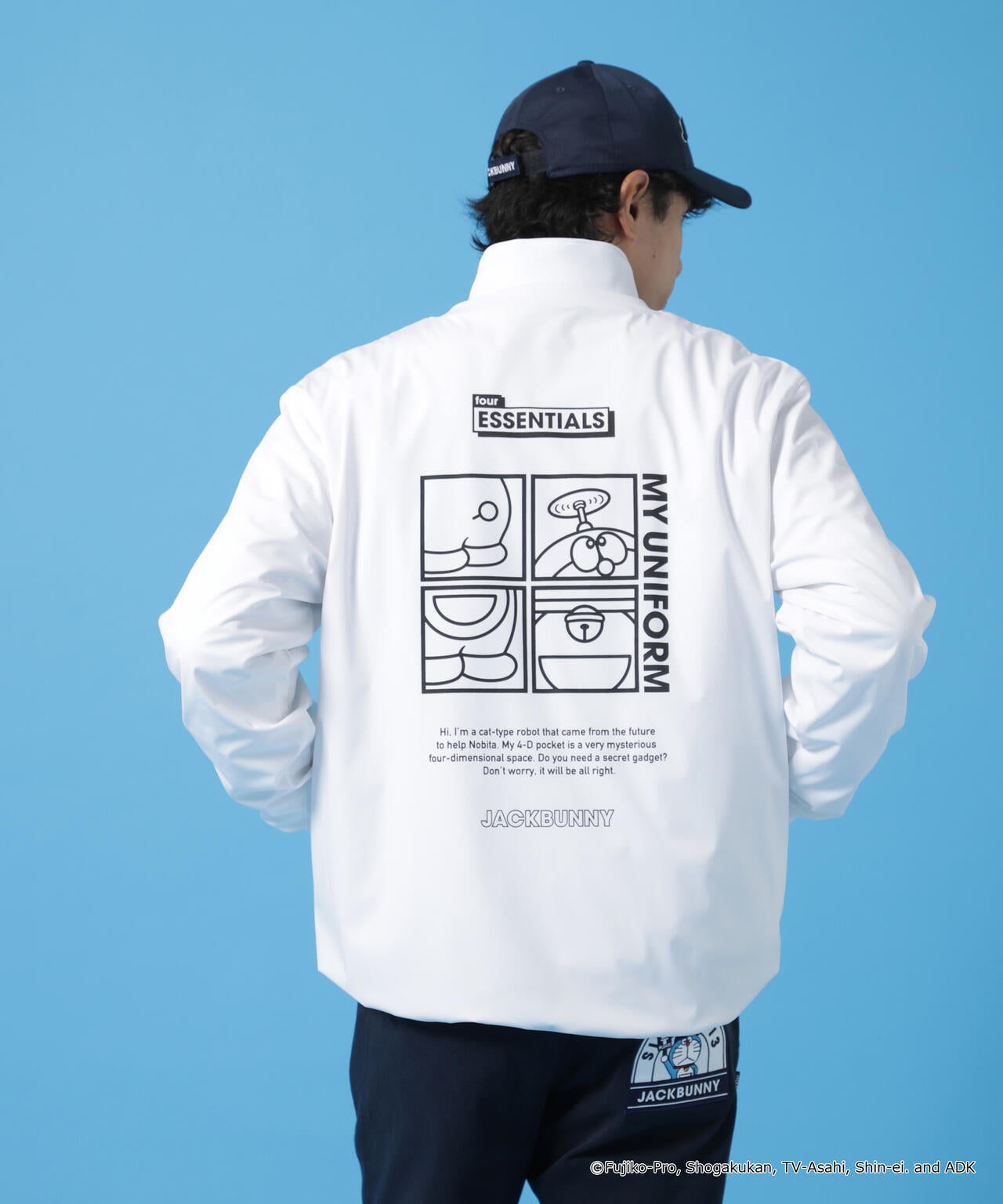 【ドラえもん】PEスムースボンディングブルゾン