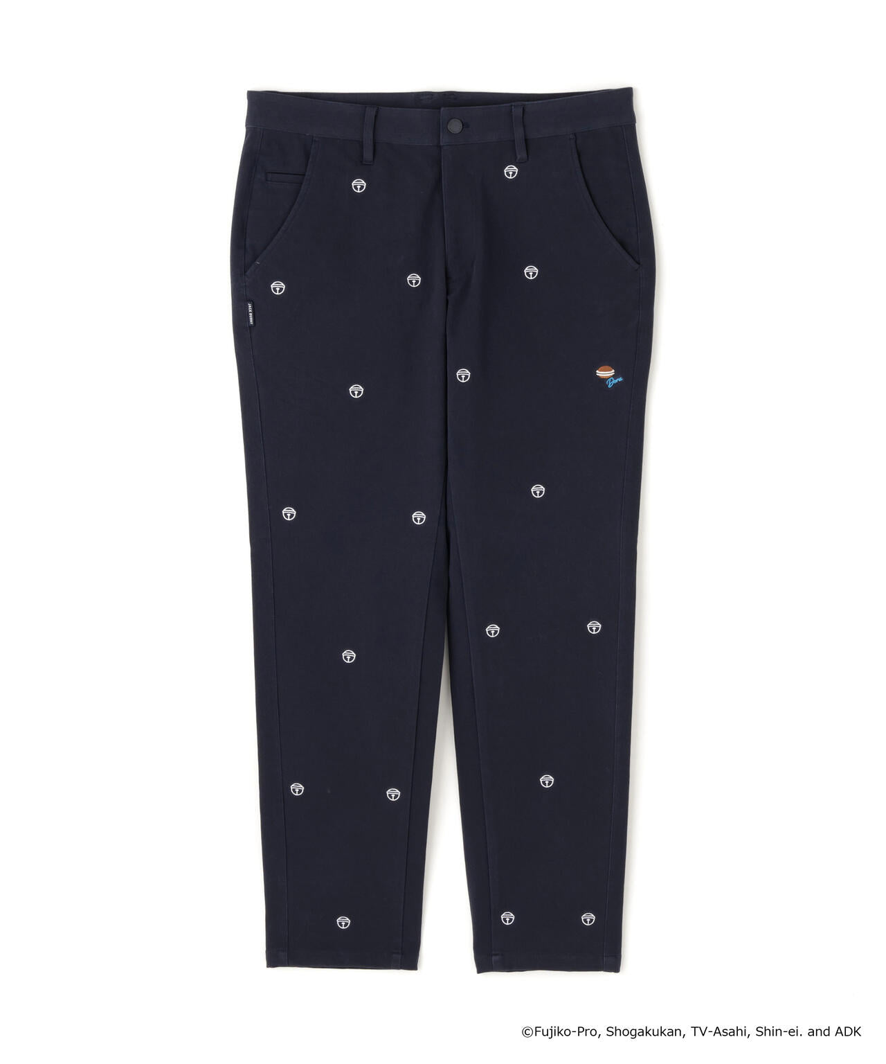 【ドラえもん】2WAYストレッチツイル総柄ロングパンツ