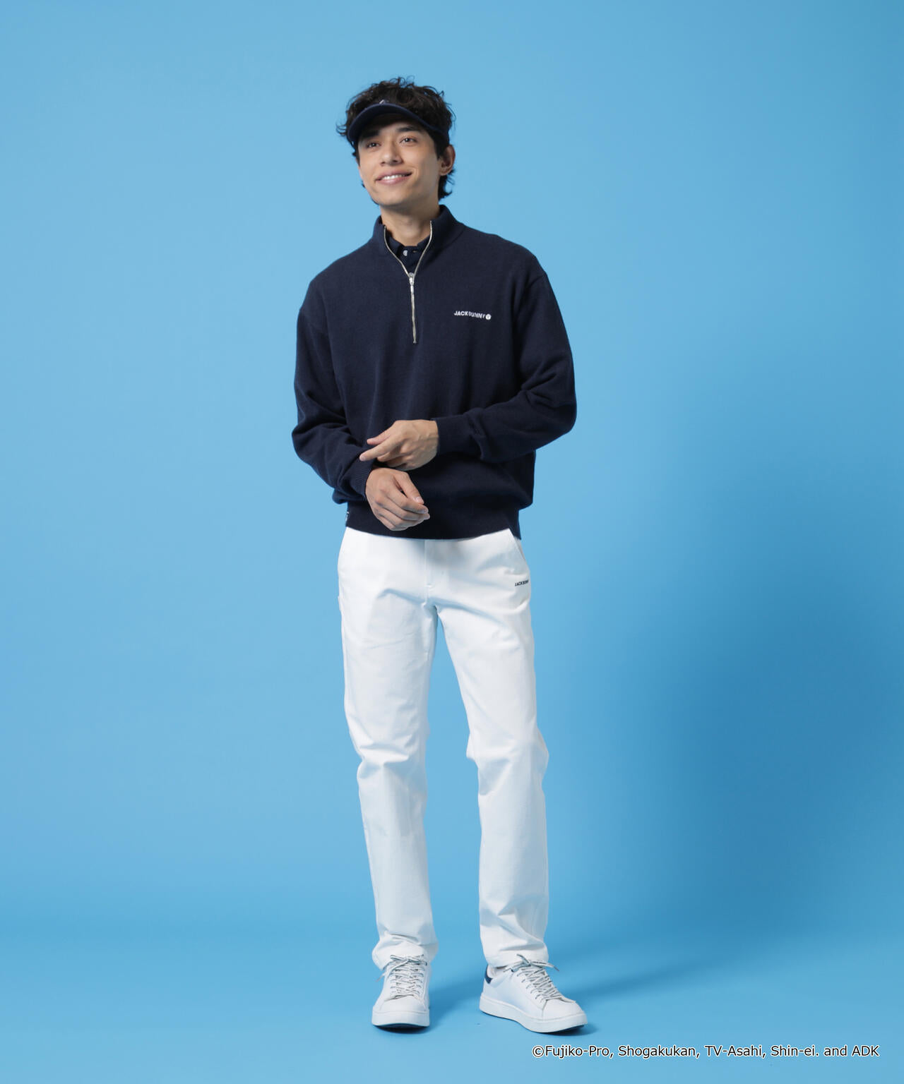 【ドラえもん】2WAYストレッチツイルロングパンツ