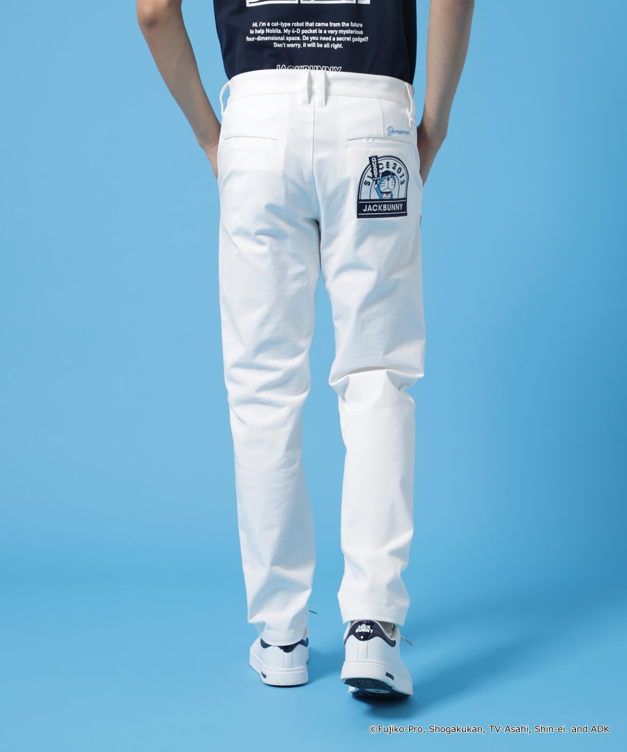 【ドラえもん】2WAYストレッチツイルロングパンツ