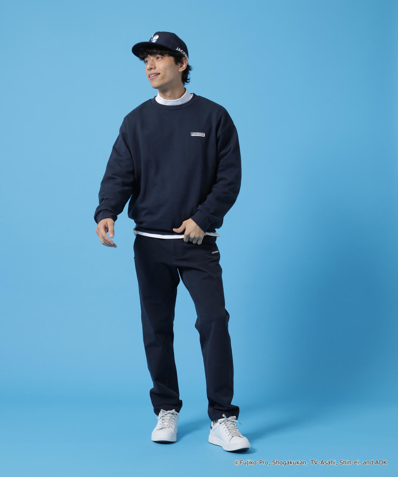 【ドラえもん】2WAYストレッチツイルロングパンツ