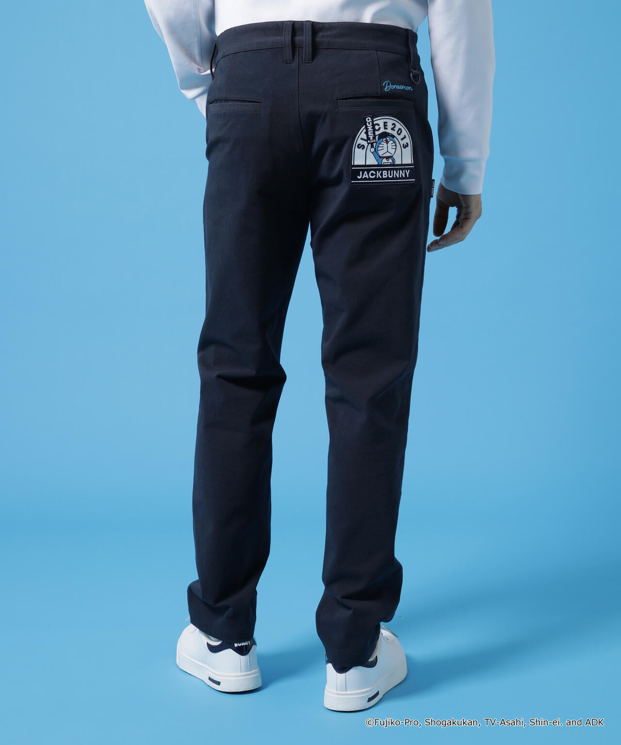 ぱらお　ジャックバニー　Jack Bunny!! ドラえもん　ストレッチ ドラえもん】2WAYストレッチツイルロングパンツ | Jack Bunny