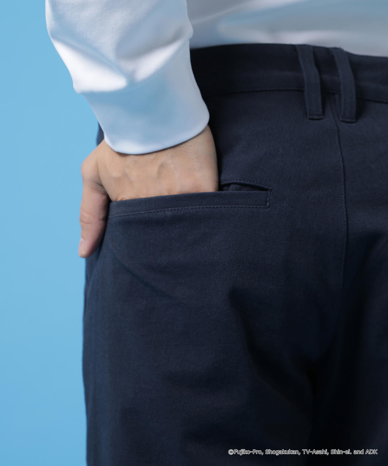 【ドラえもん】2WAYストレッチツイルロングパンツ