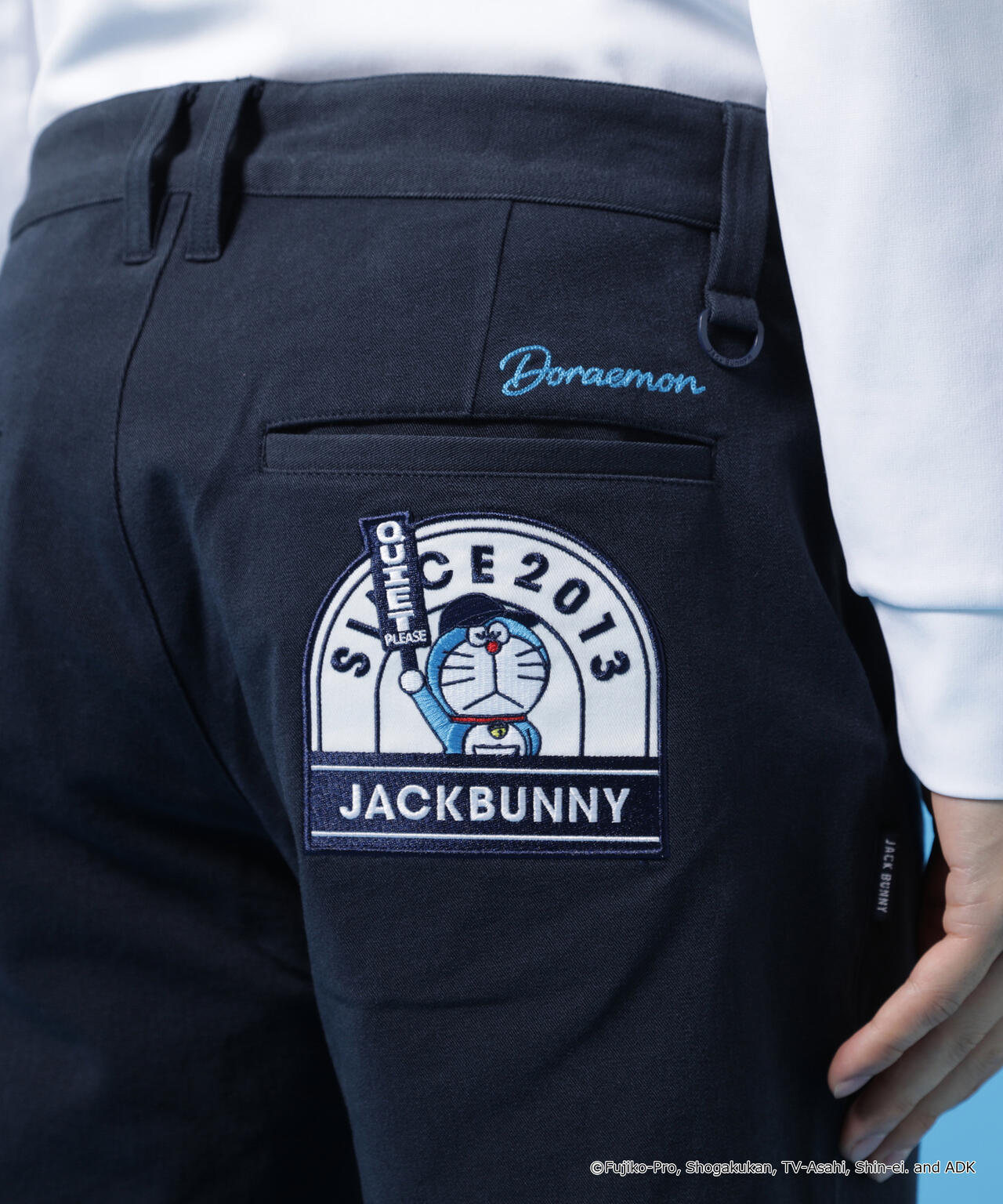 【ドラえもん】2WAYストレッチツイルロングパンツ