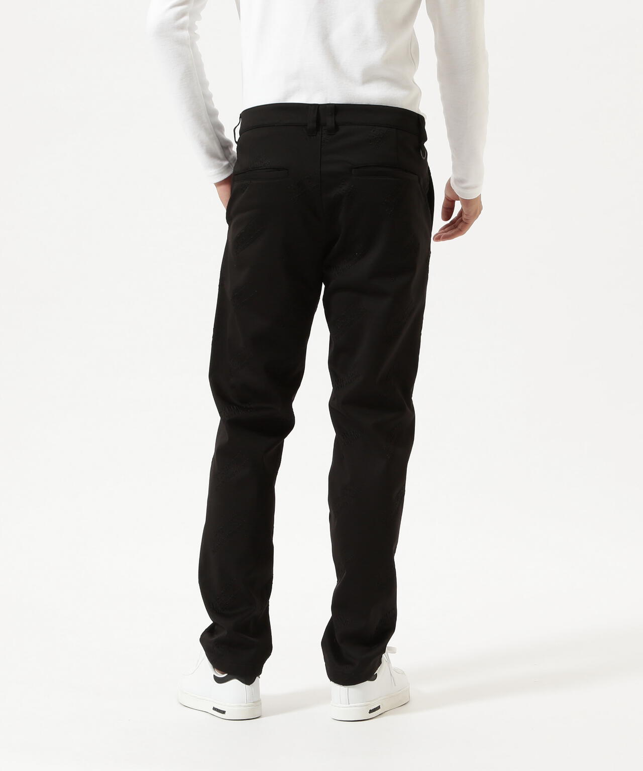 【新品未使用タグ付き】JACK BUNNY メンズブラックパンツ サイズ6 ラミネートスムース 裏地付きロングパンツ | Jack Bunny!!（ジャック