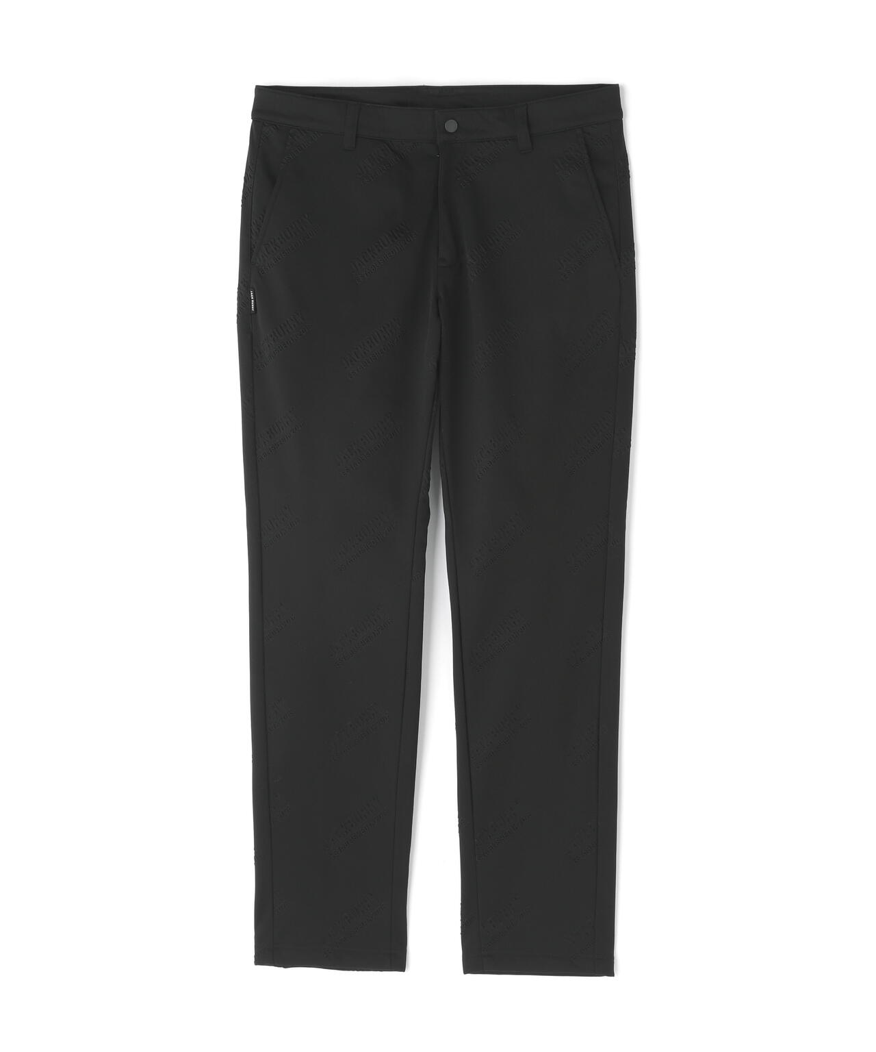 ラミネートスムース 裏地付きロングパンツ