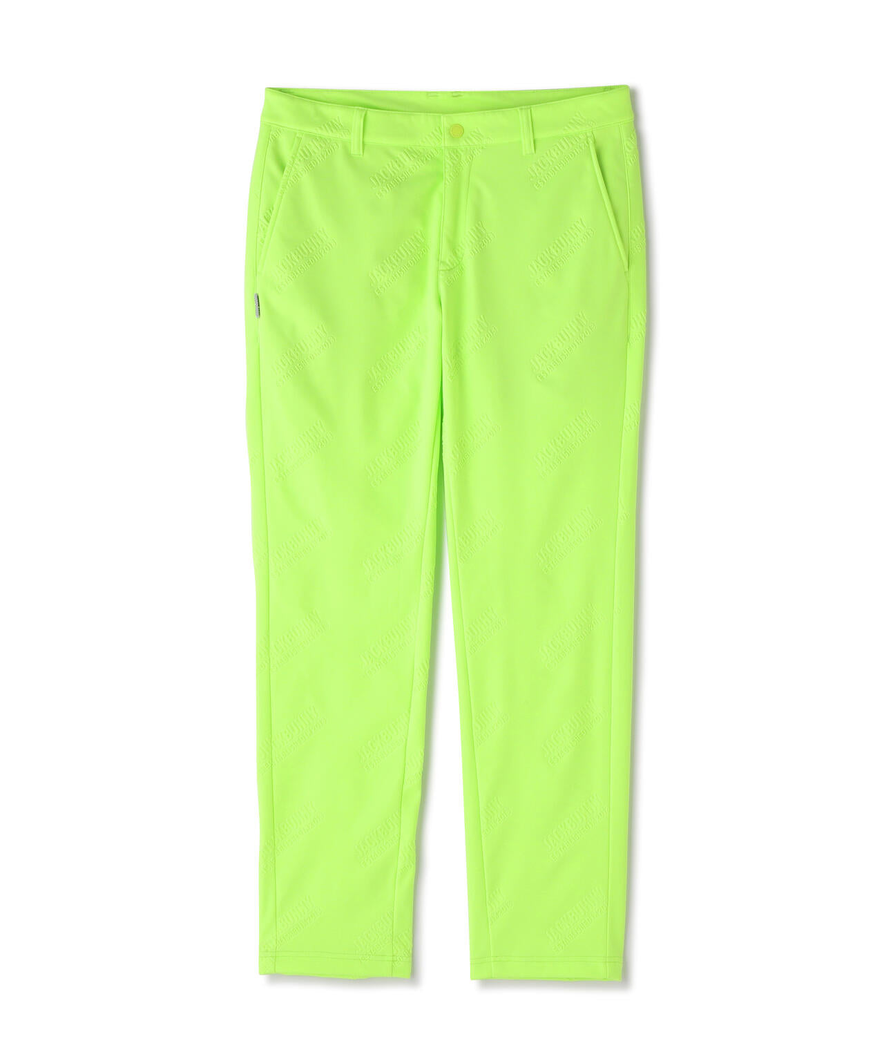 ラミネートスムース 裏地付きロングパンツ