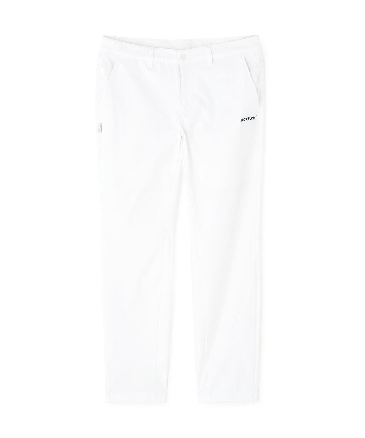 Jack Bunny レディース ロングパンツ ホワイト ポリエステルツイル ロングパンツ | Jack Bunny!!（ジャックバニー