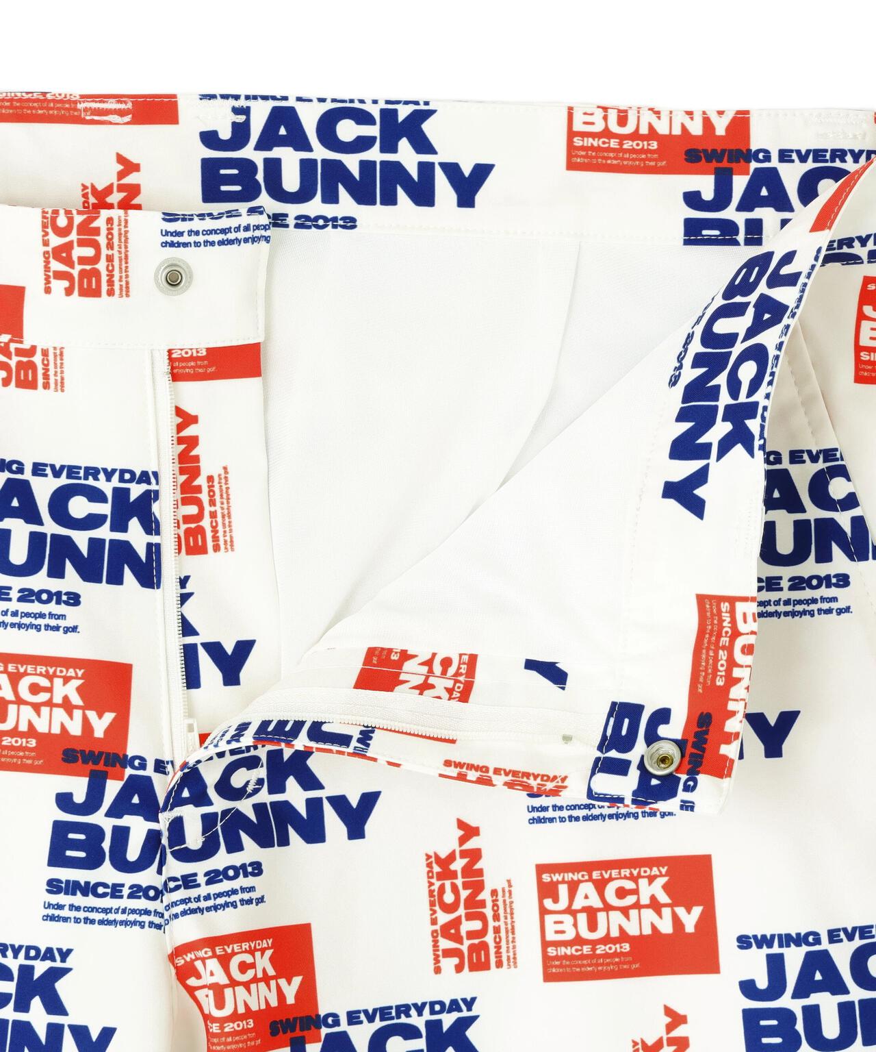 ポリエステルツイルプリント ロングパンツ