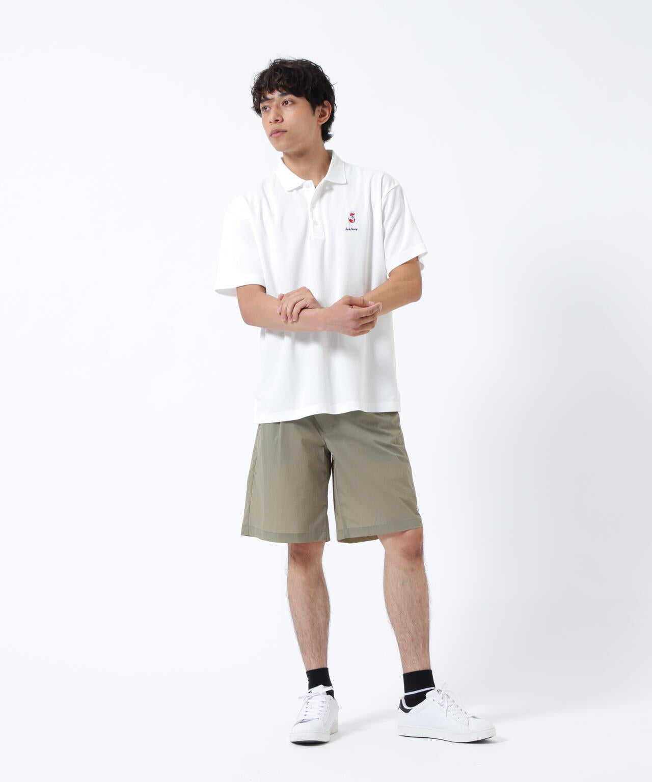 ナイロンタフタ ショートパンツ