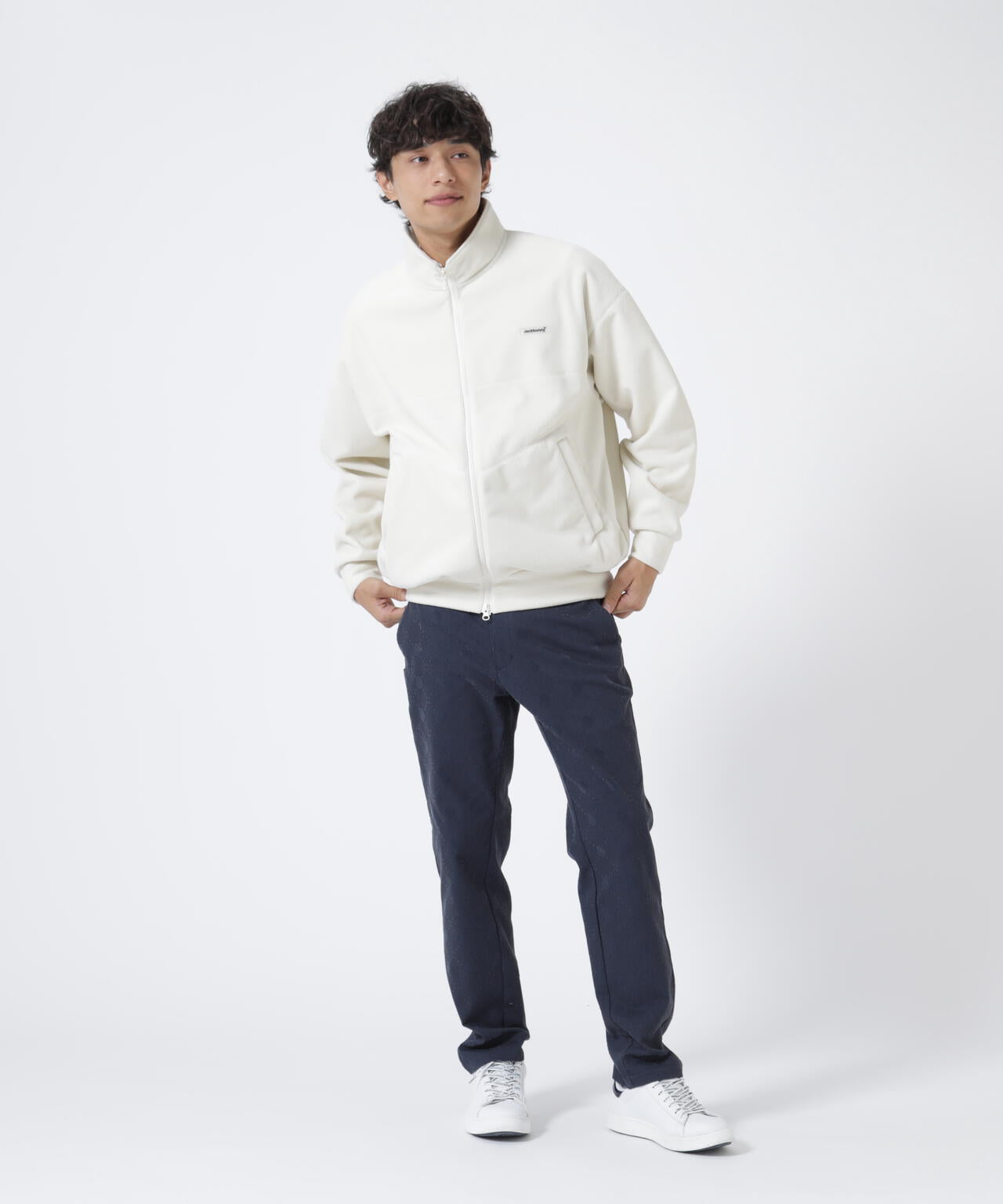 ブロッキーフリース フルジップブルゾン