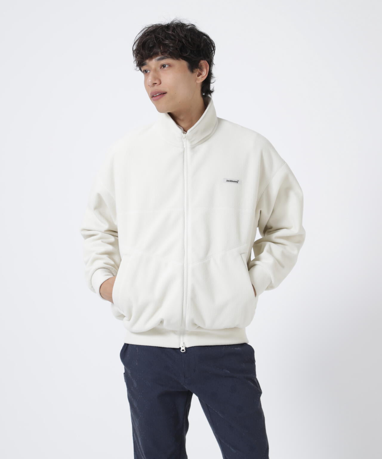 ブロッキーフリース フルジップブルゾン | Jack Bunny!!（ジャック