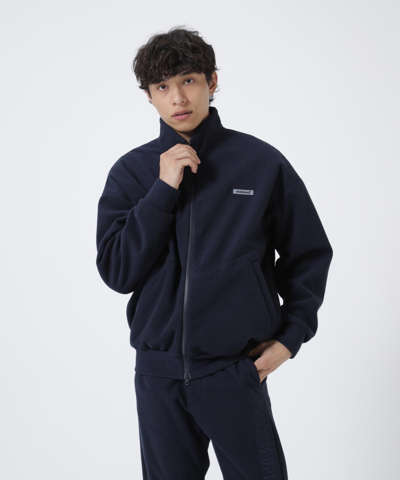 ブロッキーフリース フルジップブルゾン | Jack Bunny!!（ジャック