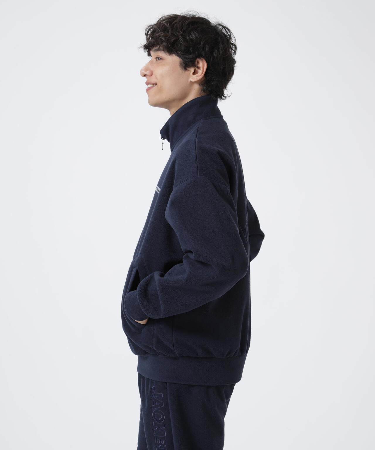 ブロッキーフリース フルジップブルゾン | Jack Bunny