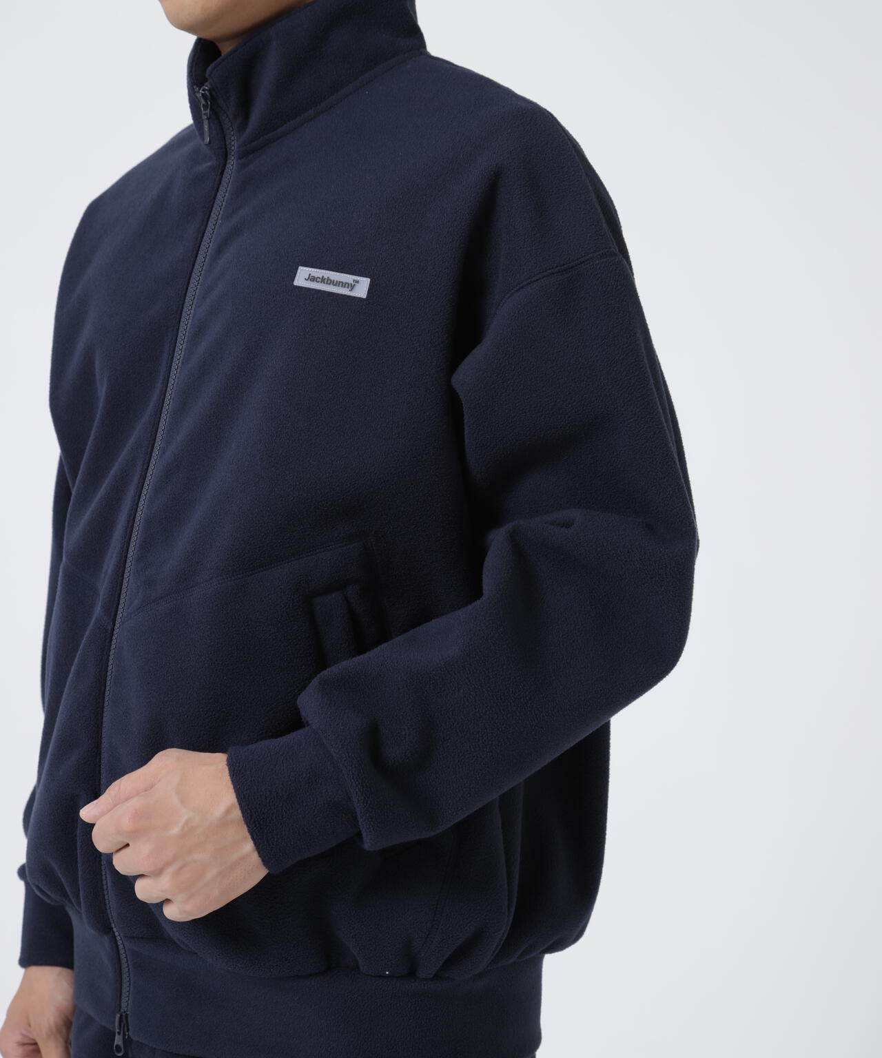 ブロッキーフリース フルジップブルゾン