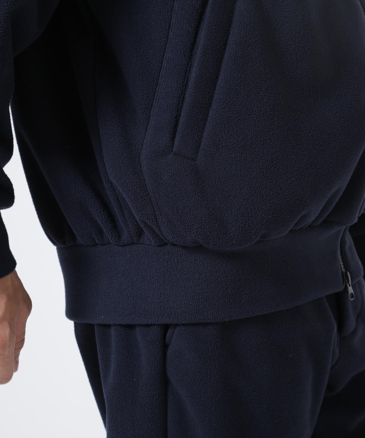 ブロッキーフリース フルジップブルゾン