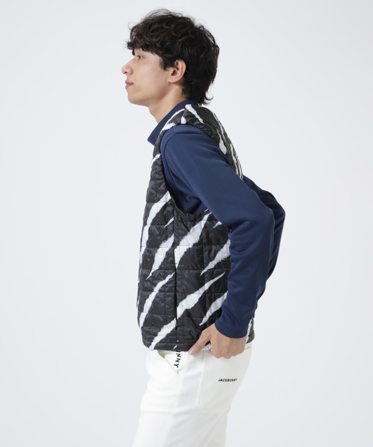 20D PEタフタ 中綿ベスト