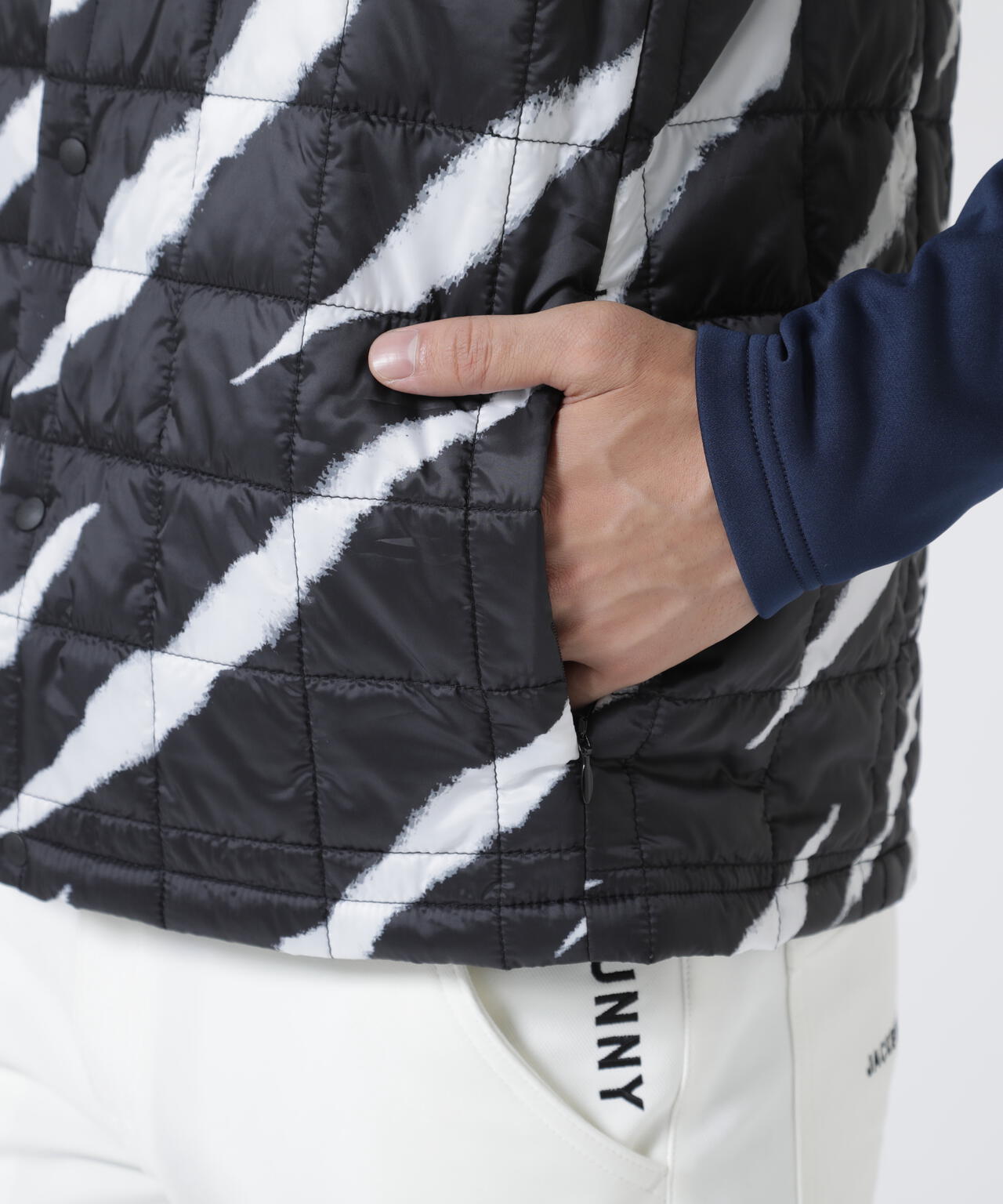 20D PEタフタ 中綿ベスト