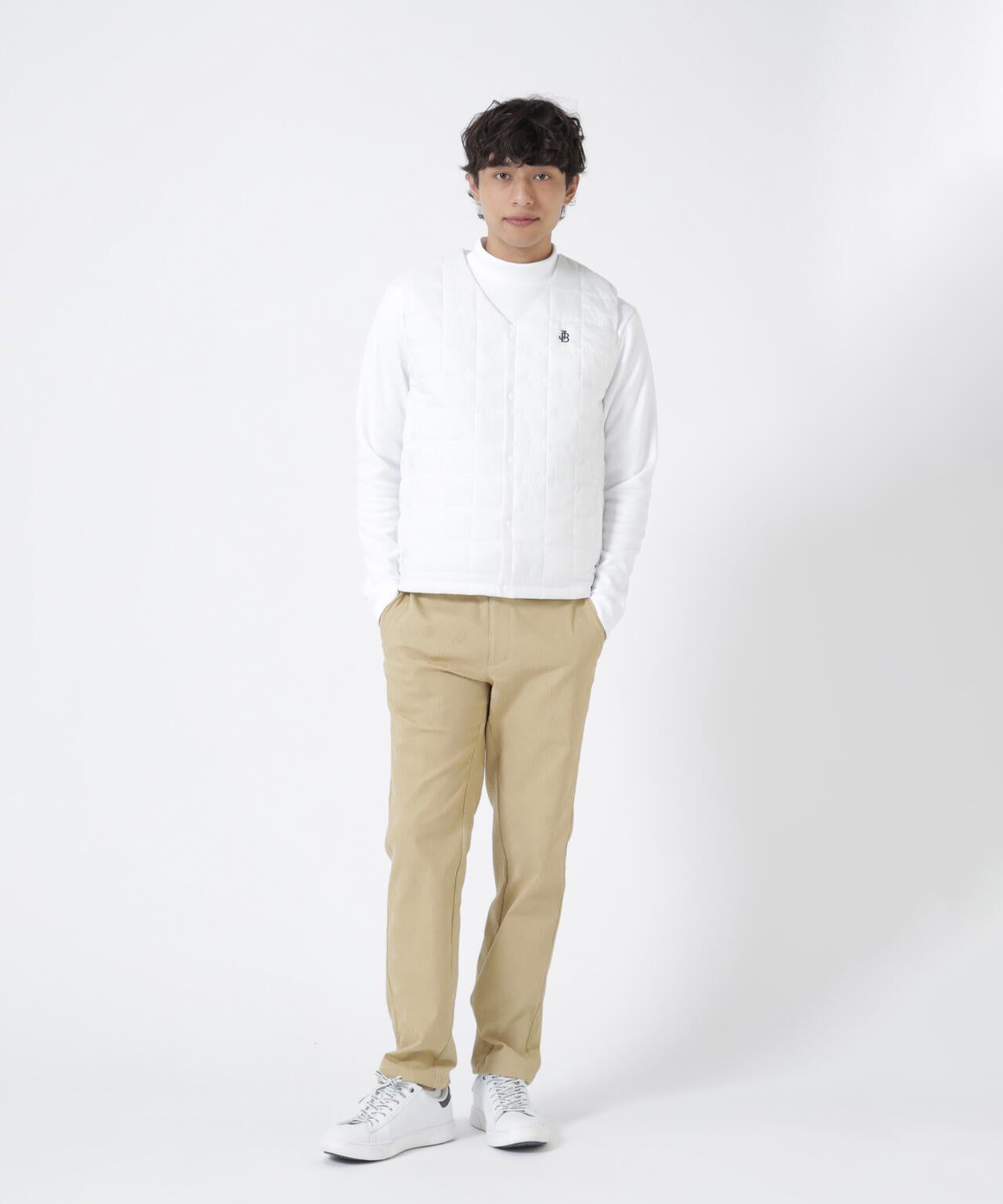 20D PEタフタ 中綿ベスト