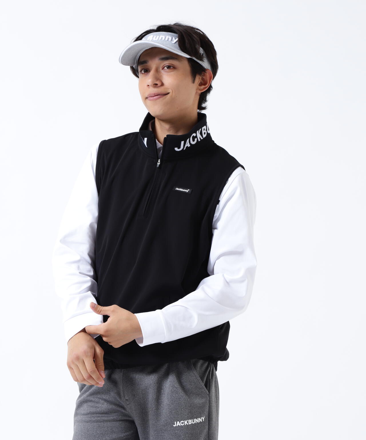 ライトスムースフルジップベスト