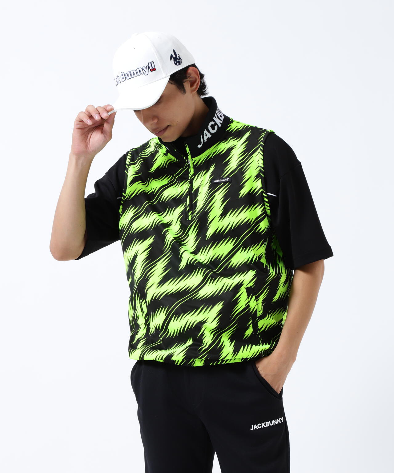 ライトスムースフルジップベスト