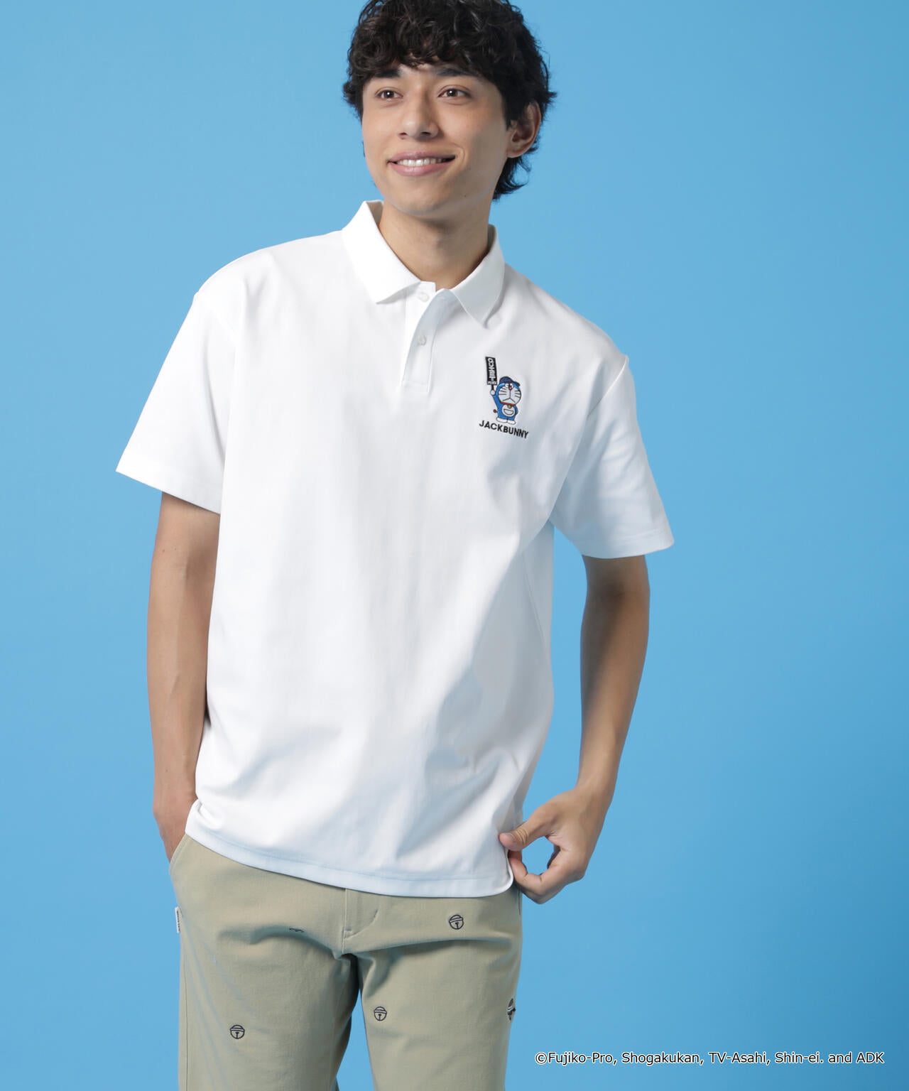 ドラえもん】PEカノコ半袖ポロシャツ | Jack Bunny!!（ジャックバニー