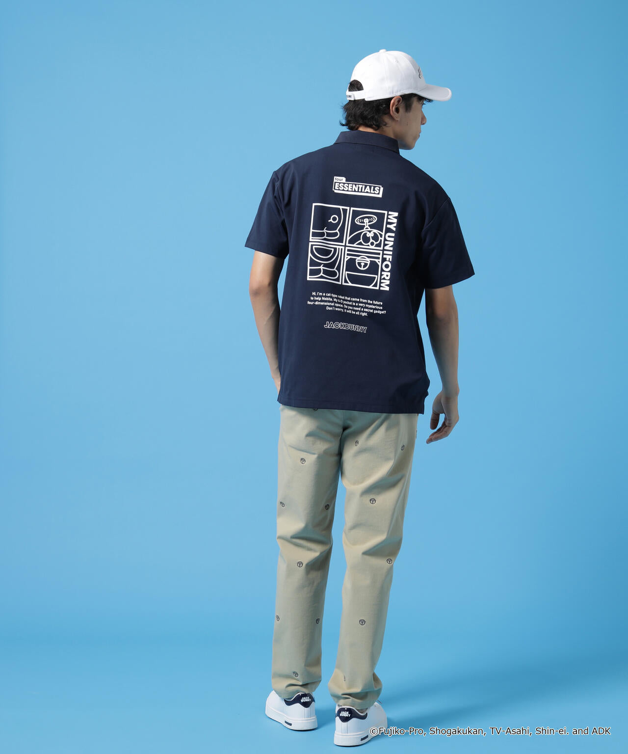 ドラえもん】PEカノコ半袖ポロシャツ | Jack Bunny!!（ジャックバニー