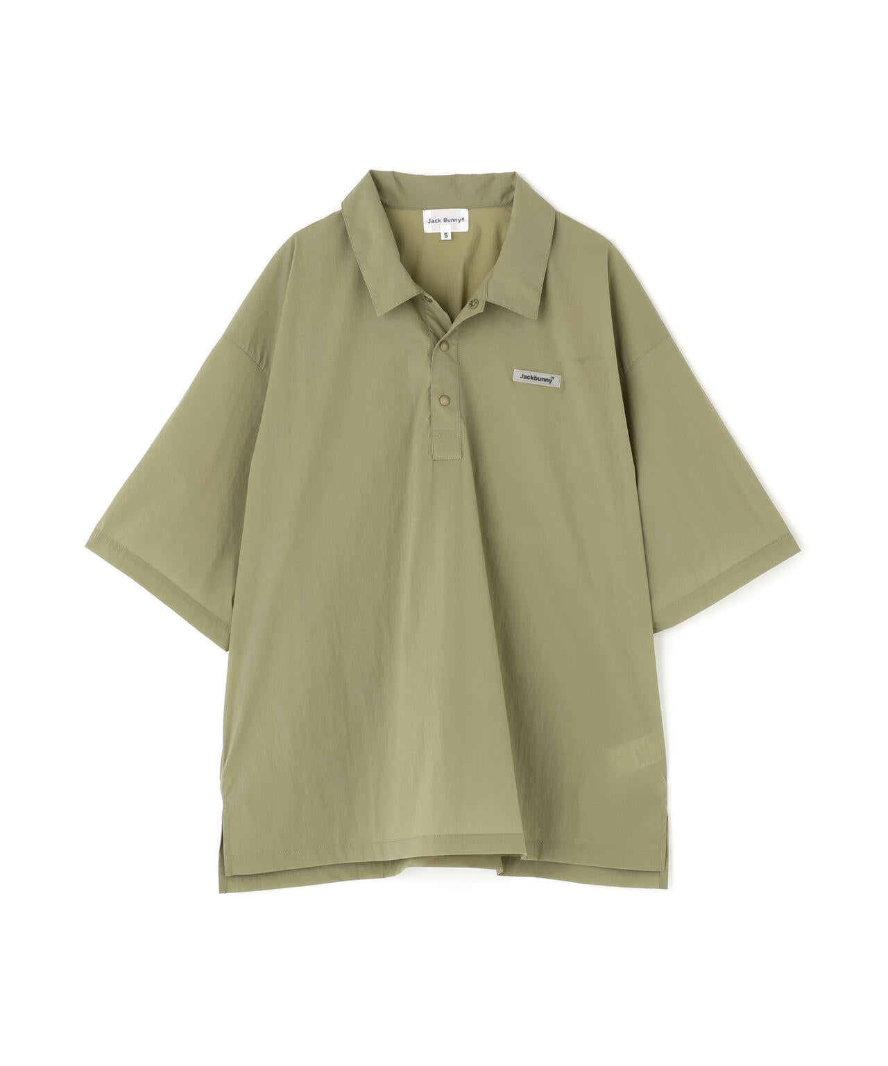 ナイロンタフタ半袖ポロシャツ