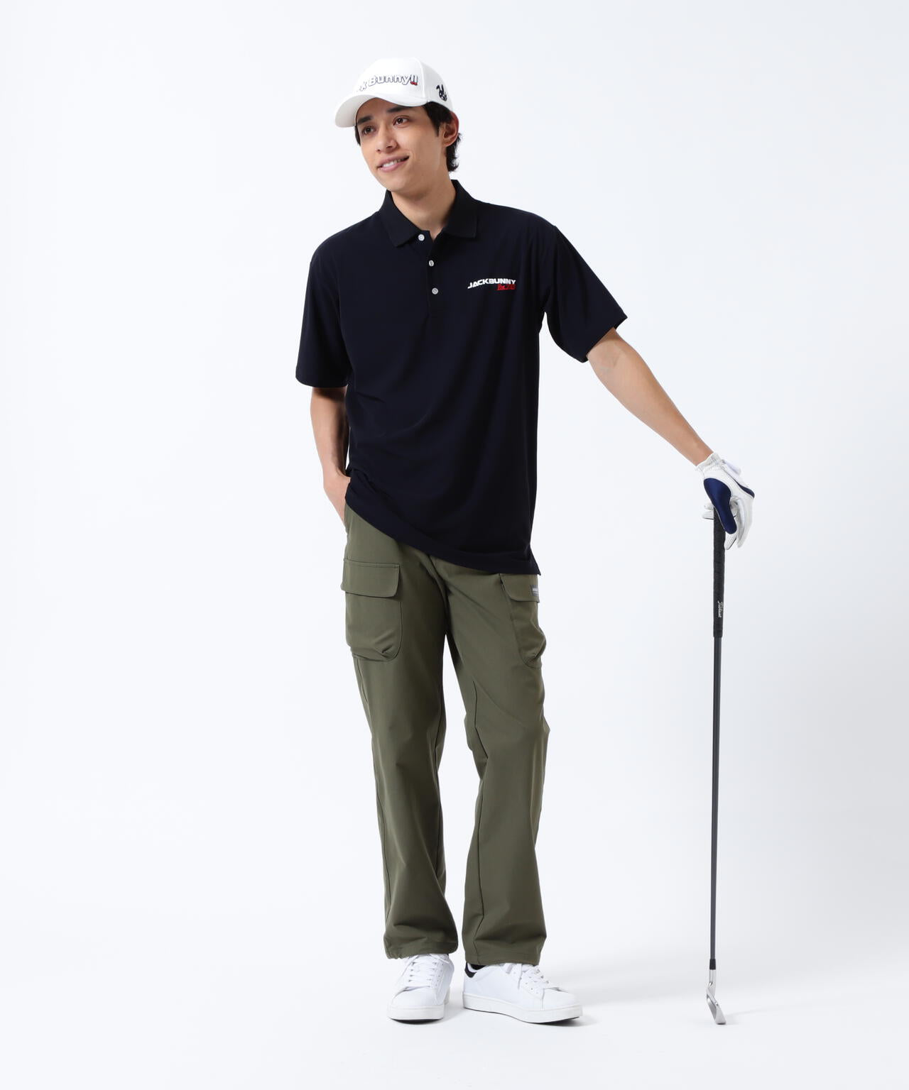 ハイゲージカノコ半袖ポロシャツ