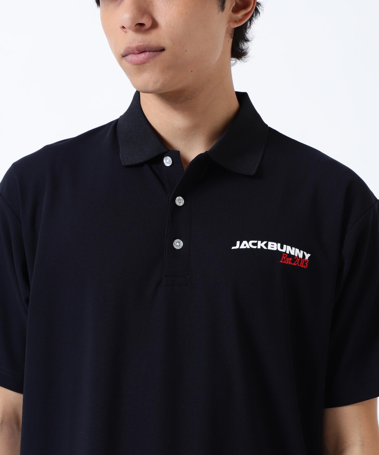 ハイゲージカノコ半袖ポロシャツ