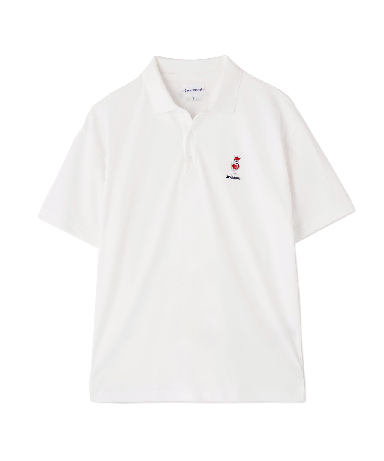 【直営店舗&公式オンライン限定】うさぎ刺繍PEポロシャツ
