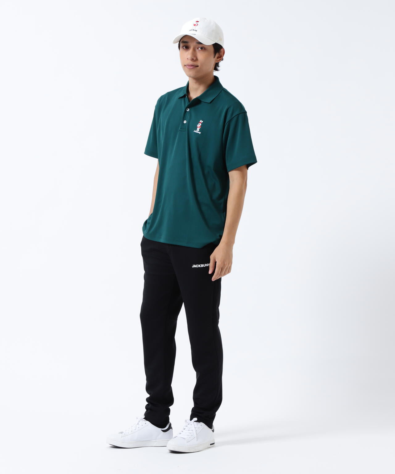 【直営店舗&公式オンライン限定】うさぎ刺繍PEポロシャツ