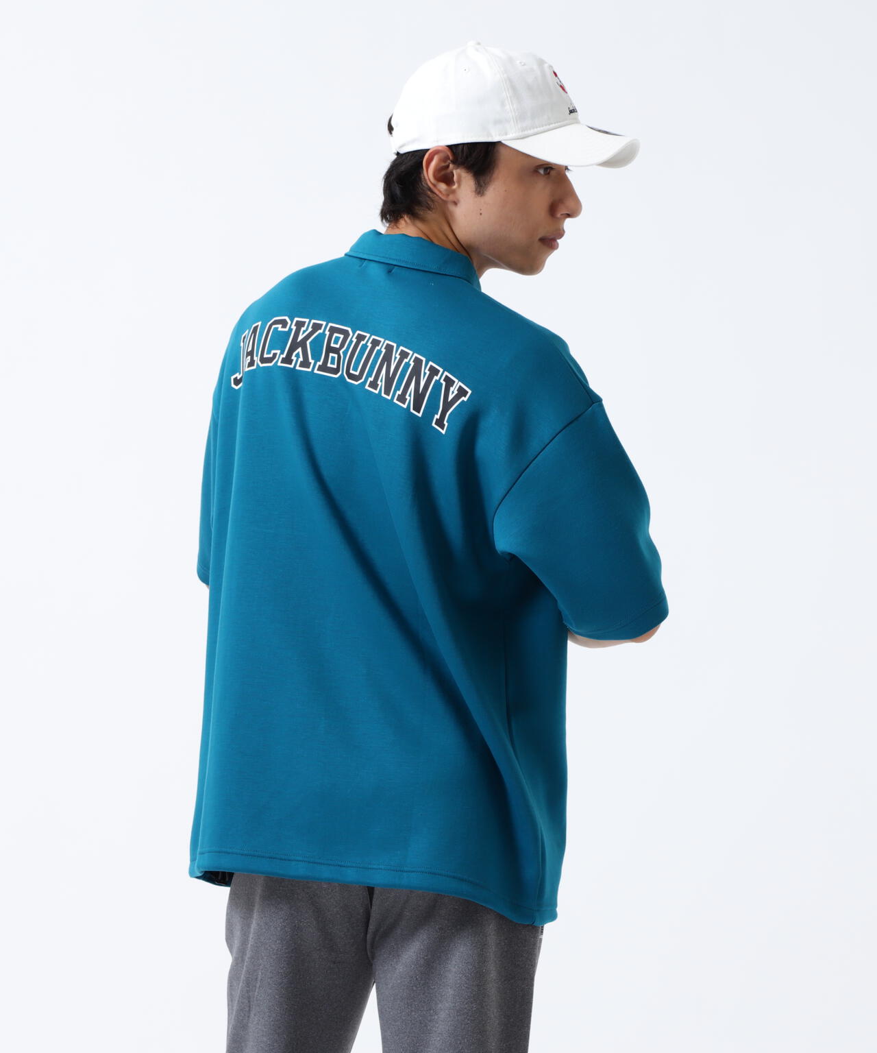 T/Rダンボール五分袖ポロシャツ