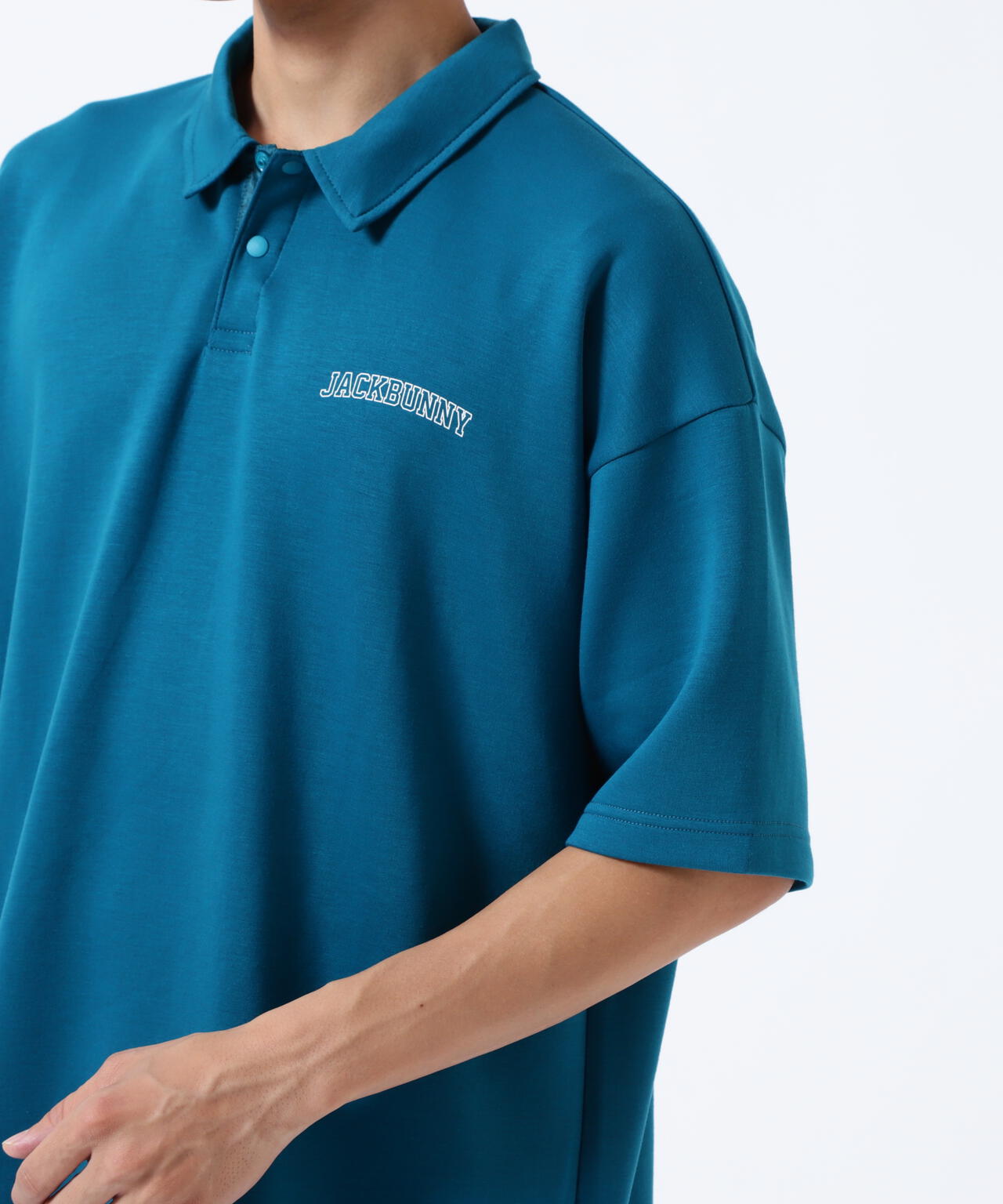 T/Rダンボール五分袖ポロシャツ