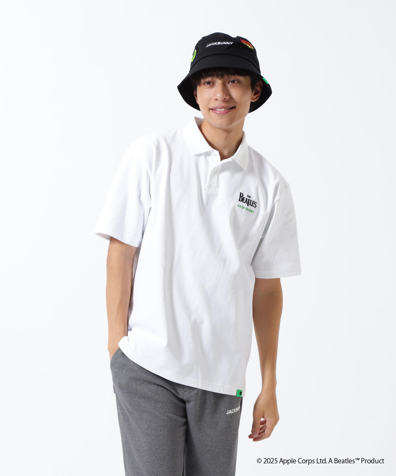 JACK BUNNY メッシュ Tシャツ 030 ホワイト JACK BUNNY メッシュ Tシャツ 030 ホワイト