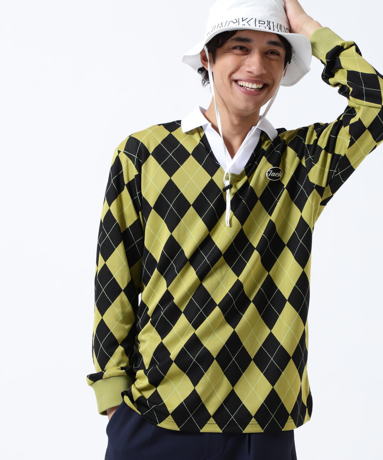 たまてばこ　長袖シャツ　ブラック　ジェニーギャルソン　オリーブ　シャツ たまてばこ 長袖シャツ ブラック ジェニーギャルソン オリーブ