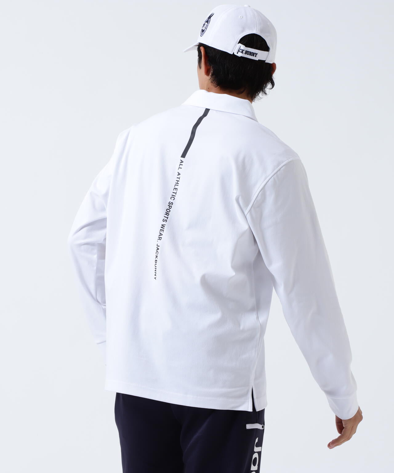 36Gスムース長袖ポロシャツ