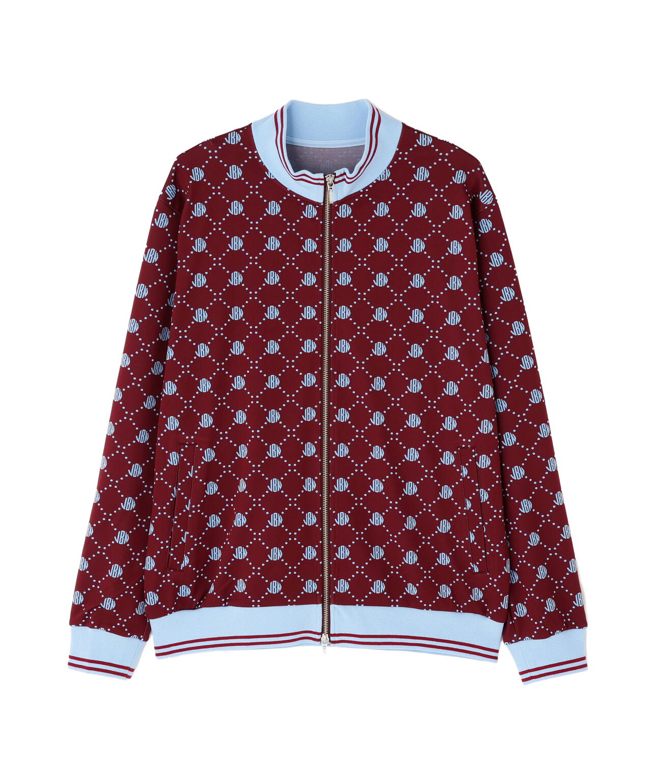 ロゴ モノグラムジャガードブルゾン | Jack Bunny!!（ジャックバニー