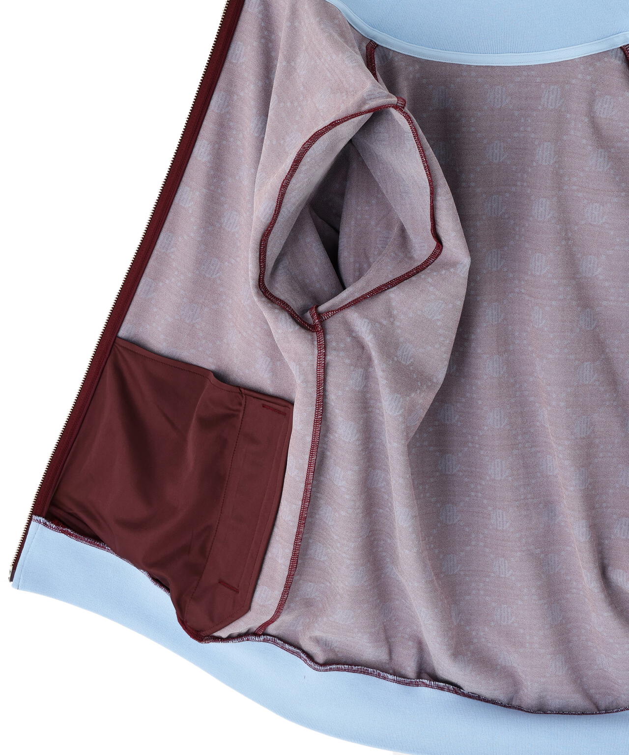 ロゴ モノグラムジャガードブルゾン | Jack Bunny!!（ジャックバニー