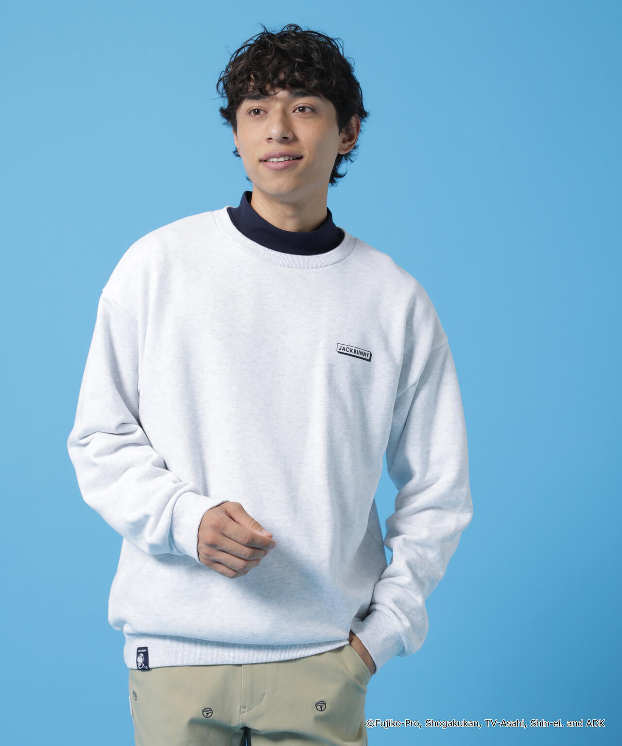 ドラえもん】T/C裏毛長袖クルーネックスウェットプルオーバー | Jack