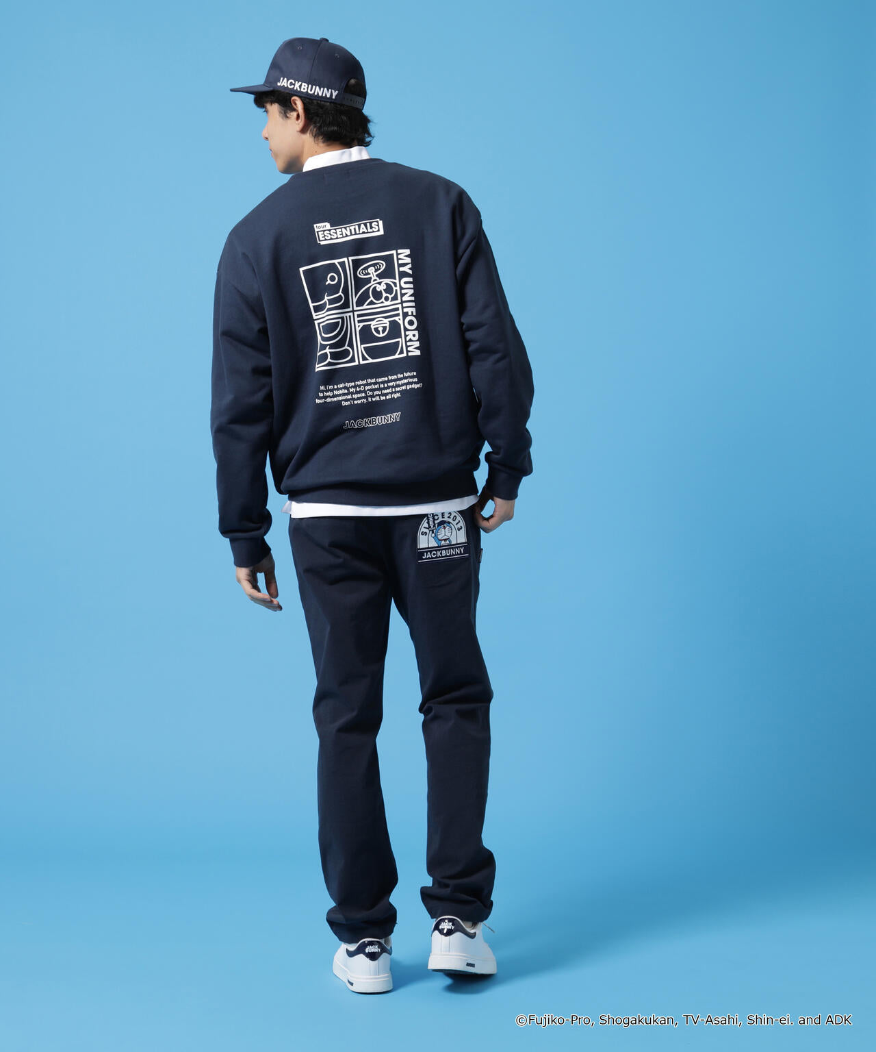 ドラえもん】T/C裏毛長袖クルーネックスウェットプルオーバー | Jack